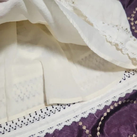 VANESSA VIRGINIA OF ANTHROPOLOGIE IVORY LACE. Size 6 - Picture 5 of 11